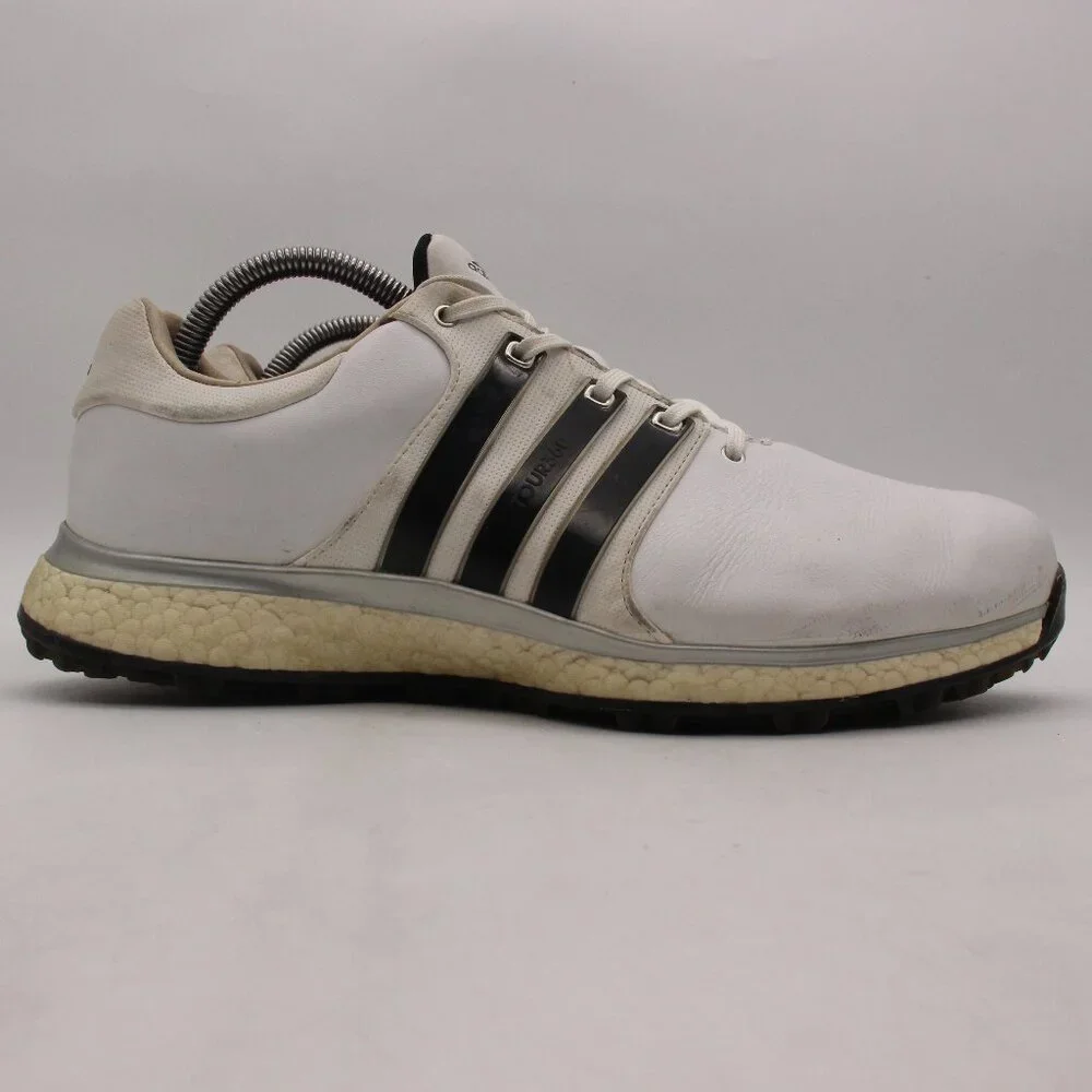 Adidas Tour360 XT-SL Low Men's Size US 10 White Leather Athletic Sneaker 34990